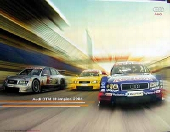 Audi Dtm Champion 2004 - Poster