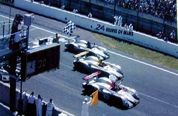 Audi R8 Poster -le Mans 2000