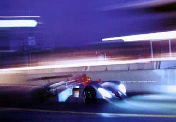 Audi R8 Poster -le Mans 2001