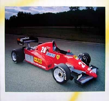 Ferrari 126 C2 Poster