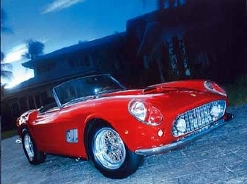 Ferrari 250 Spider California Poster