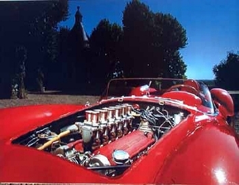 Ferrari 250 Tr Engine Poster