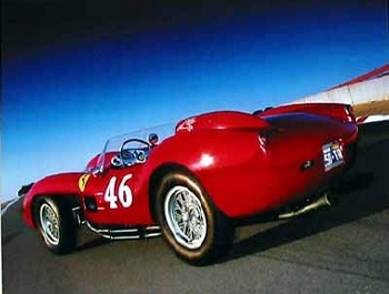 Ferrari 250 Tr Spider Scaglietti Poster