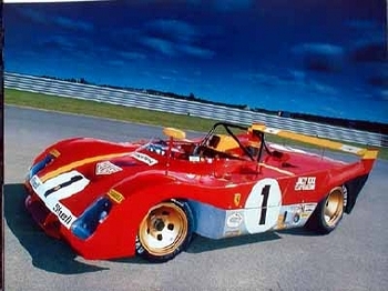 Ferrari 312 P Poster