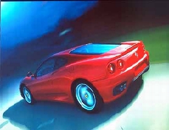 Ferrari 360 Modena Poster