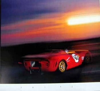 Ferrari 365 P 2 Poster