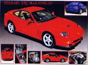 Ferrari 550 Maranello Automobile Car