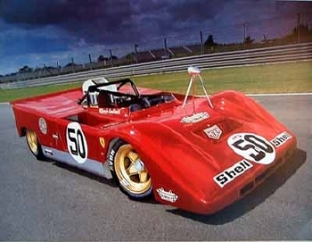 Ferrari 712 Can-am Poster