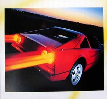 Ferrari 328 Gts, Poster 1991
