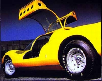 Ferrari Dino Prototype Poster