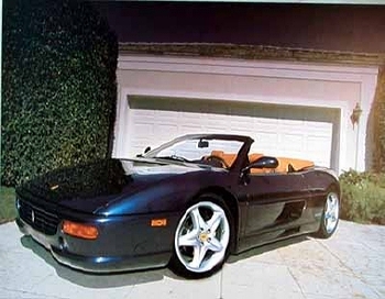 Ferrari F 355 Spider Poster