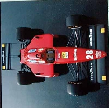 Ferrari F1 87 Poster