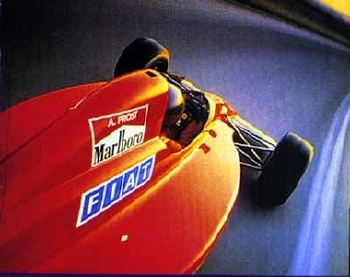 Ferrari F1 90 Poster