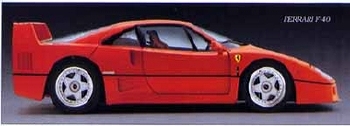 Ferrai F40 F F-40 Ferrari