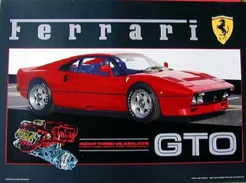 Ferrari Gto Automobile Car