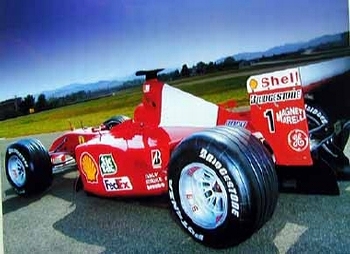 Ferrari F 2001 Poster