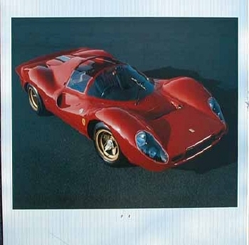 Ferrari P4 Poster