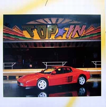 Ferrari Testarossa Poster