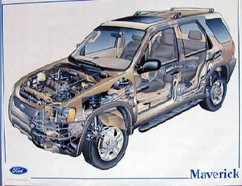 Ford Original Maverick Röntgen