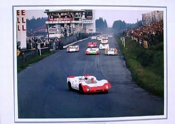 Gerhard Mitter Porsche 908 1000km