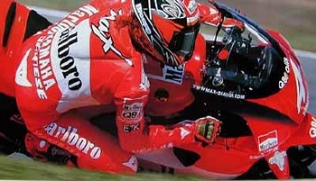 Max Biaggi On Yamaha