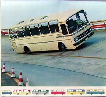 Mercedes-benz Original 1969 Mb Bus