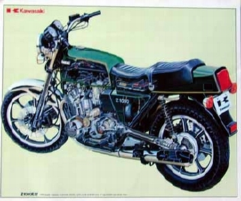 Kawasaki Z1100est Röntgen