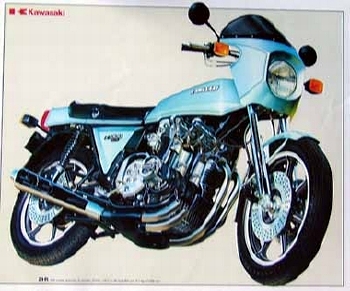 Kawasaki Z1-r Cut Away