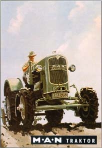M A N Ackerschlepper 1953