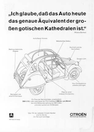 Citroen 2cv Ente Kathedrale