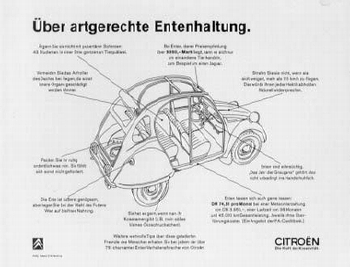 Citroen 2cv Ente Über Artgerechte