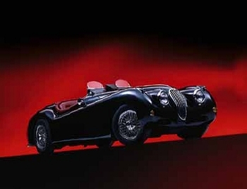 Jaguar Xk 140 Ots Photographed