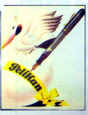 Classic Ad Pelikan Günter Wagner