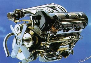 Mercedes Engine R 198