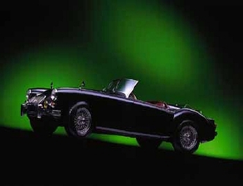 Mg A Cabriolet Photographed