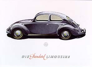 Vw Volkswagen Käfer Werbung 1952