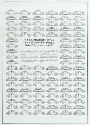 Vw Volkswagen Beetle Advertisement