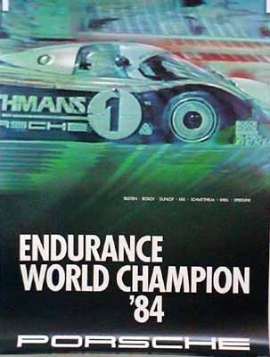 Porsche Original 1984 - Endurance World Champion - Mint Condition