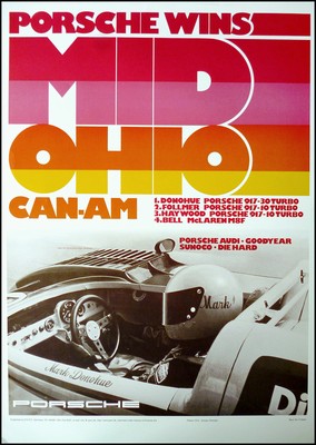 Mid Ohio Can-am Cup 1973 - Porsche Reprint