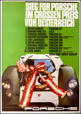 Grosser Preis Von Österreich 1969 - Porsche Reprint