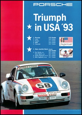 Porsche Triumph In The Usa 1993 - Porsche Reprint
