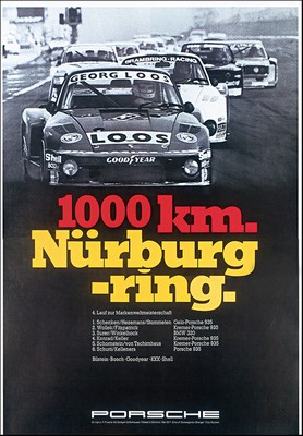 1000 Km Nürburgring 1977 - Porsche Reprint