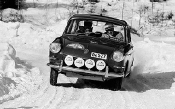 Schweden-rallye 1965 - Björn Waldegård Vw 1500 S