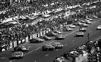 Le Mans Gp 1965 - Ford Gt4o Von Hill, Bondurant Und Mclaren