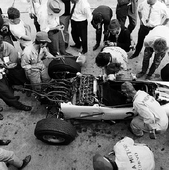 Monza Gp 1965 - Richie Ginther Im Honda Ra272