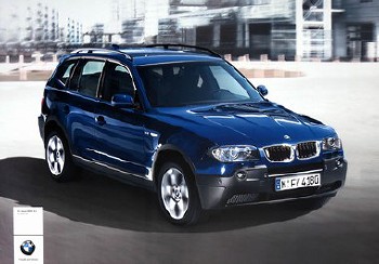 Bmw Original Poster 2003 - Bmw X3 Xdrive