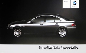 Bmw Original Poster - Bmw 7 A New Way To Drive