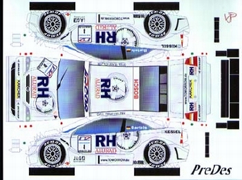 Bastelpostkarte Construction Postcard Dtm 2000