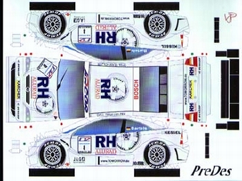 Bastelpostkarte Construction Postcard Dtm 2000