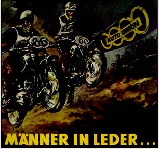 Auto Union Motorrad-rennen Plakat Audi